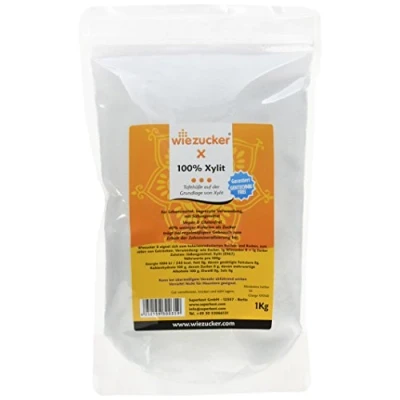 Abbildung von Wiezucker Xylit fein Pulver 1kg