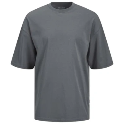 Abbildung von Jack &amp; Jones Jjecharge TEE Tshirt basic, Herren, Größe: Small, Iron gate