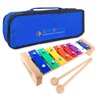 Abbildung von keepdrum KGS2 Glockenspiel + Tragetasche MB01