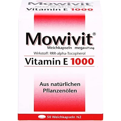 Abbildung von Mowivit Vitamin E 1000 Kapseln 50 St