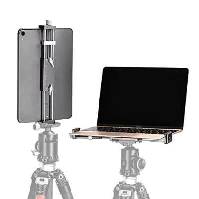 Abbildung von SUNWAYFOTO PC 03 Tablet /Laptophalterung, Smartphone Halterung, Stativ, Zubehör für iPad Pro, Halter, Arca, Swiss, Universaler Ständer