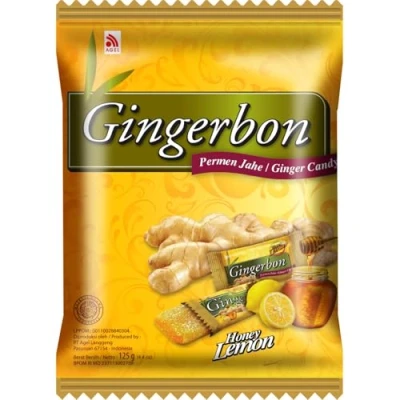 Abbildung von GINGERBON Ingwer Honig Zitrone Bonbons (1 X 125 GR)