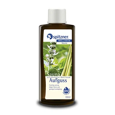 Abbildung von Spitzner Aufgusskonzentrat Saunaaufguss Zitronengras Basilikum 190 ml 8850060