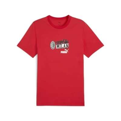 Abbildung von Puma AC Milan Ftblnrgy Tshirt print, Herren, Größe: XXL, For all time red/black