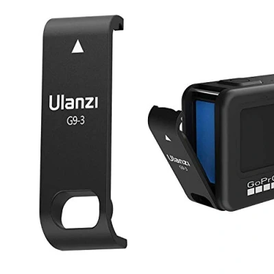Abbildung von ULANZI G9 3 Kunststoff Schutzhülle für GoPro Hero 9 Schwarz, Akku Tür Ladeabdeckung, Vlog Zubehör Go Pro Action Cam