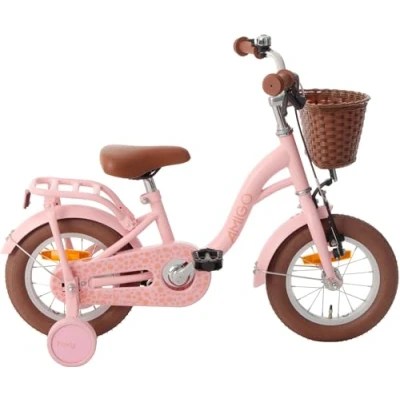 Abbildung von AMIGO Kinderfahrräder Mädchen Fairy 12 Zoll 20.5 cm Rücktrittbremse