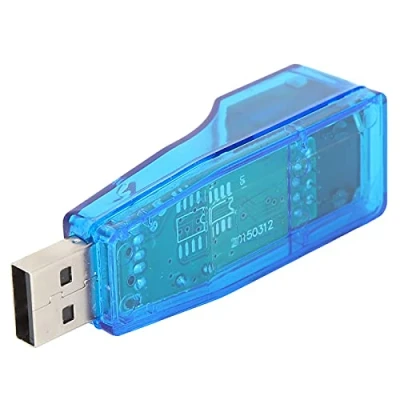 Abbildung von PUSOKEI USB Netzwerkadapter 10/100 Mbit/s Wireless WLAN Adapter Laptop PC Gigabit Ethernet ME/2000/XP/Vista, für OS X 8.6/für Linux