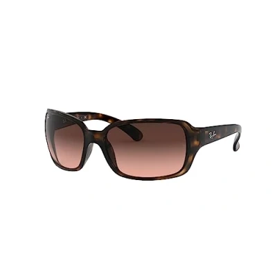 Abbildung von Ray Ban Damen RB4068 Sonnenbrille, Havana, 60
