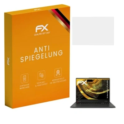 Abbildung von atFoliX Panzerfolie kompatibel mit Asus Vivobook S 16 Flip OLED Schutzfolie, entspiegelnde und stoßdämpfende FX Folie (2X)