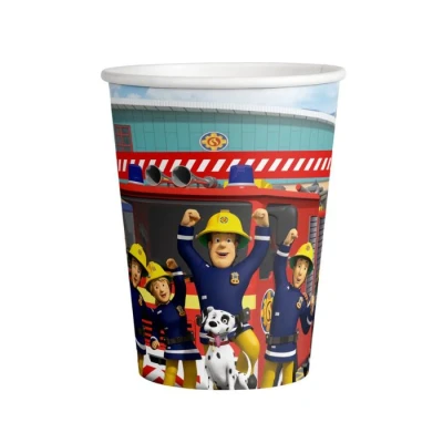 Abbildung von Cup Sam der Feuerwehrmann neu 8 Stücke