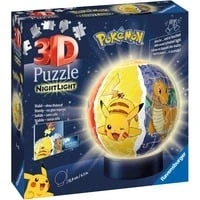 Abbildung von Ravensburger 3D Puzzle Nachtlicht Pokémon, 72 Puzzleteile, mit Leuchtsockel, Made in Europe, FSC® schützt Wald weltweit