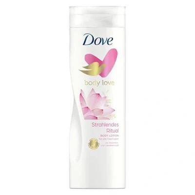 Abbildung von Dove Body Lotion Glowing Ritual Lotus Flower für alle Hauttypen 3er Pack (3 x 400ml)