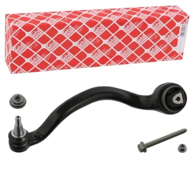 Abbildung von FEBI BILSTEIN 40603 Querlenker mit Anbaumaterial Trag /Führungsgelenk, Lager vorne links, unten Stahlguss BMW: X5, X6