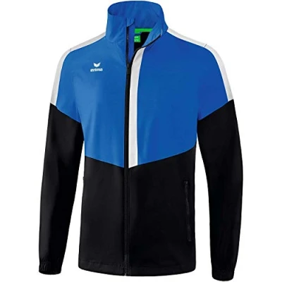 Abbildung von Erima Erwachsene Squad Allwetter Jacke, New royal/schwarz/weiß, S