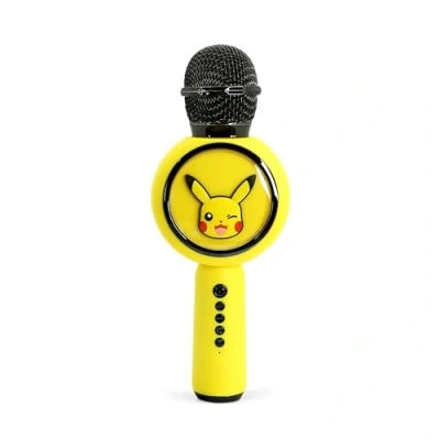 Abbildung von OTL Mikrofon Pokémon Pikachu Bluetooth Karaoke Mikrofon, mit kabellosem Lautsprecher und LED Leuchten