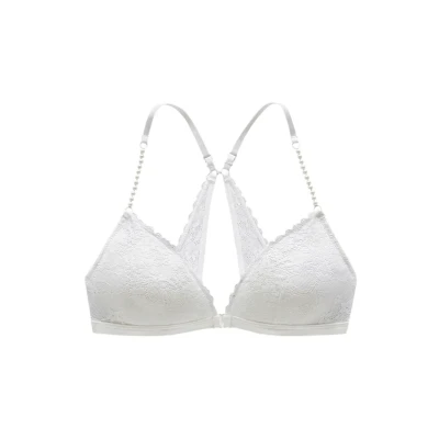 Abbildung von Lascana Bralette Triangel BH, Damen, Größe: 70B, White