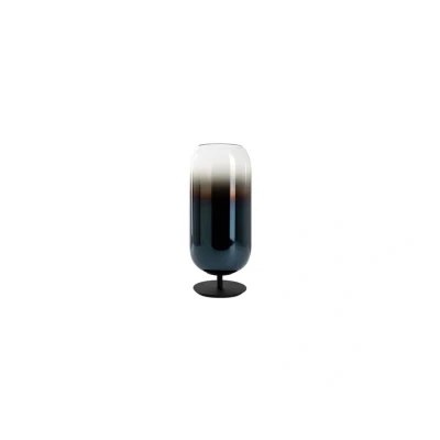 Abbildung von Artemide Gople Mini Tischlampe, blau/schwarz