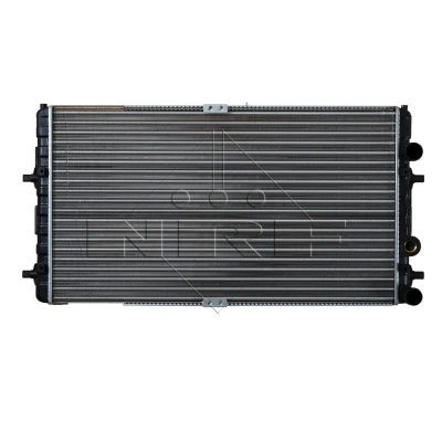 Abbildung von NRF 52160 Kühler, Motorkühlung Aluminium 646 378 34 Kühlrippen mechanisch gefügt SEAT: Ibiza 2, Cordoba I Limousine