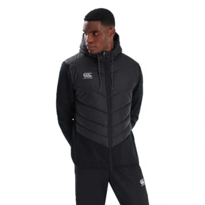 Abbildung von Canterbury Herren Hybrid wasserfeste gepolsterte Jacke Schwarz/Grau M