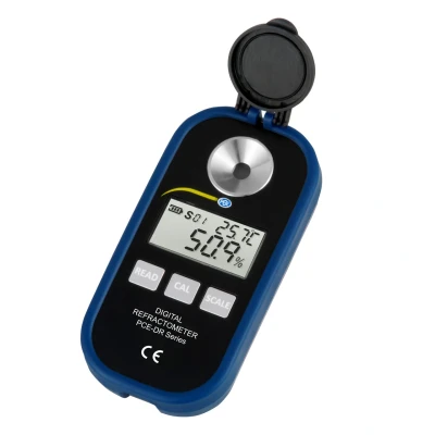 Abbildung von Digital Refraktometer PCE DRU 1 (AdBlue) Harnstoff (Urea) und dem Refraktionsindex