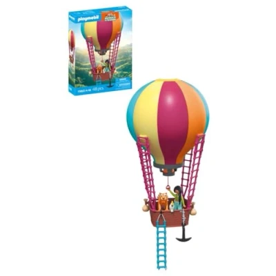 Abbildung von PLAYMOBIL Animals &amp; Friends Ballonreise Spielzeug ab 4 Jahren Geschenk für Kinder Fördert Kreativität Fantasie Ballon als Deko zum Aufhängen 71853