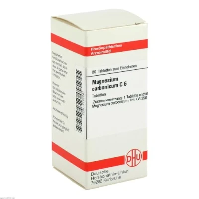 Abbildung von Magnesium Carbonicum C 6 Tabletten 80 St