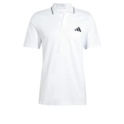 Abbildung von adidas Sportswear Essentials Stripes Poloshirt White black, Herren, Größe: XXL, black