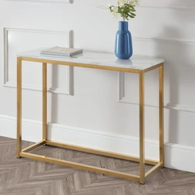 Abbildung von Julian Bowen Scala Konsolentisch, Gold