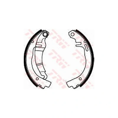 Abbildung von TRW GS8141 Bremsbacken 230 40 DUNLOP SKODA: 110 Coupe