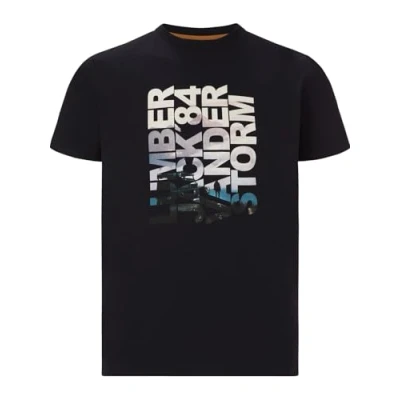 Abbildung von Jan Vanderstorm Ranstein Tshirt print, Herren, Größe: Large, Schwarz