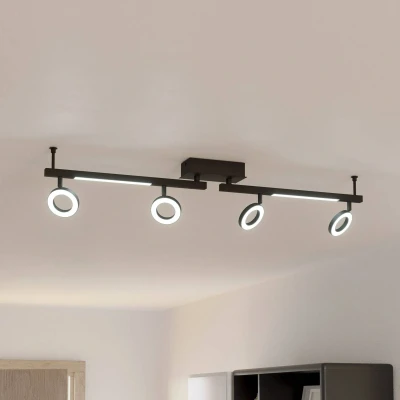 Abbildung von Eglo 900516 Spotleuchte CARDILLIO 2 Kunststoff satiniert LED 4X3,2W;2X3,3W 3000K L:98.5cm B:8.5cm H:17.5cm