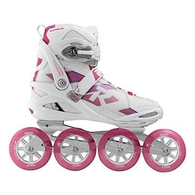 Abbildung von Roces Damen Radon Women TIF Inline Skates, White Magenta, 42