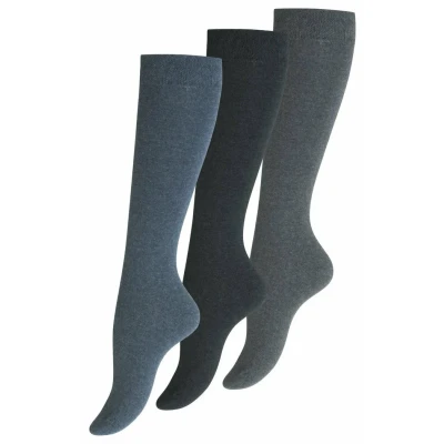 Abbildung von Yenita® Kniestrümpfe (3 Paar) breiter Komfortbund