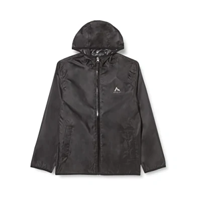 Abbildung von McKINLEY Kinder Litiri II Regenjacke, Black/Black, 140