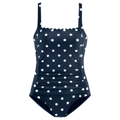 Abbildung von Lascana Badeanzug, Damen, Größe: 38xF, Bleu marine