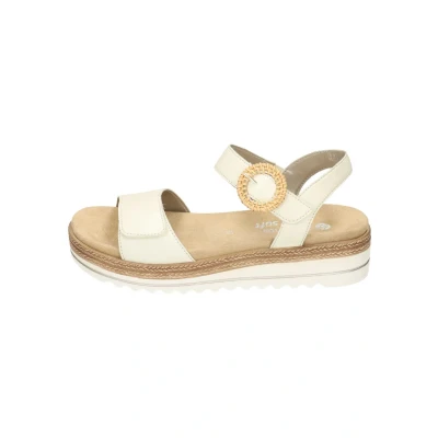 Abbildung von Remonte Keilsandalette, Damen, Größe: 37, Porzellan Schuhe