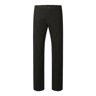 Abbildung von Selected Homme SLH Miles Structure DYED Chino, Herren, Größe: 31x32, Rosin
