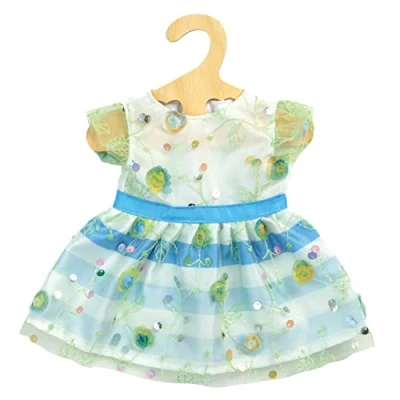 Abbildung von Puppen Kleid &quot;Blumenmeer&quot;, Gr. 35 45 cm