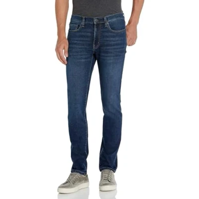 Abbildung von Amazon Essentials Herren Stretchjeans, Skinny Passform, Dunkelblau Vintage, 36W / 31L