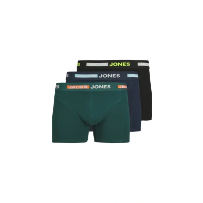 Abbildung von Jack &amp; Jones Jacscott Solid 3 PACK SN Panties, Herren, Größe: Small, Mehrfarbig