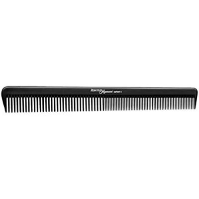 Abbildung von Hercules S&auml;gemann Carbon Haarschneidekamm C6 anthrazit 7&quot;