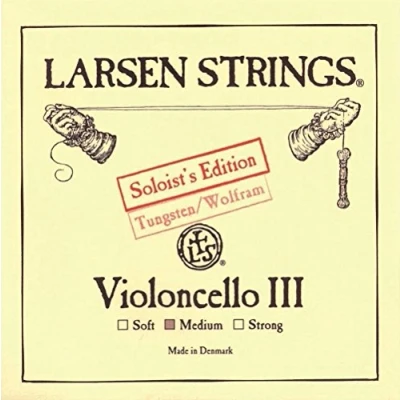 Abbildung von LARSEN STRINGS Cello Saiten Original G Wolfram Soloist Medium