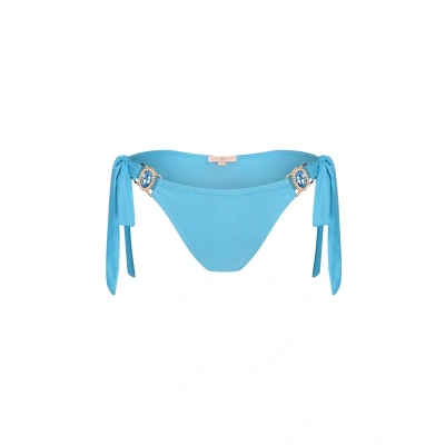 Abbildung von Moda Minx Amour TIE SIDE Brazilian Bikinihose, Damen, Größe: XL, Powder blue