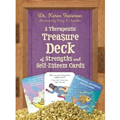 Abbildung von A Therapeutic Treasure Deck of Strengths and Self Esteem Cards (Therapeutic Treasures Collection)