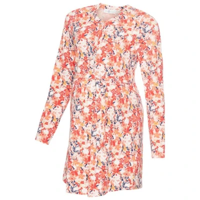 Abbildung von Neun Monate Umstandskleid mit Knopfleiste Shirtkleid tiefer Knopfleiste, ideal zum Stillen