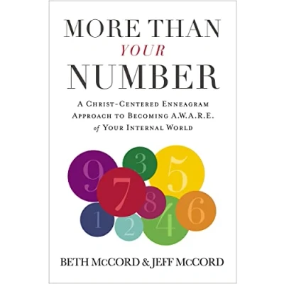 Abbildung von More Than Your Number: A Christ Centered Enneagram Approach to Becoming AWARE of Internal World