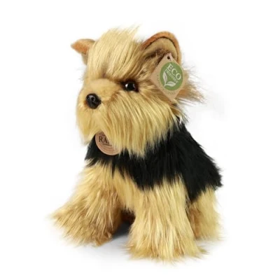 Abbildung von Teddys Rothenburg Kuscheltier Yorkshire Terrier braun/schwarz 25 cm