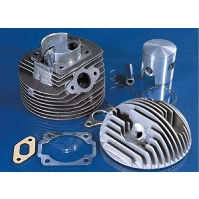 Abbildung von POLINI Zylinderkit Grauguss Sport 130ccm 57mm für Vespa 125 ETS/PK/Primavera 2T / ET3 XL