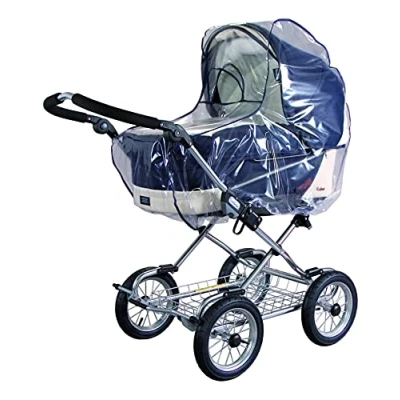 Abbildung von sunnybaby 13220 Universal Regenverdeck, Regenschutz für EXTRA GROSSE Kinderwagen, Babywanne, Tragetasche Kontaktfenster optimale Luftzirkulation schadstofffrei Qualität: MADE in GERMANY