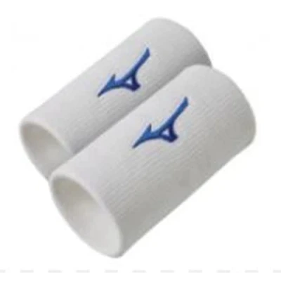 Abbildung von Mizuno Wristband Long Laufschuhe Weiß/Blau Damen/Herren Grösse One Size